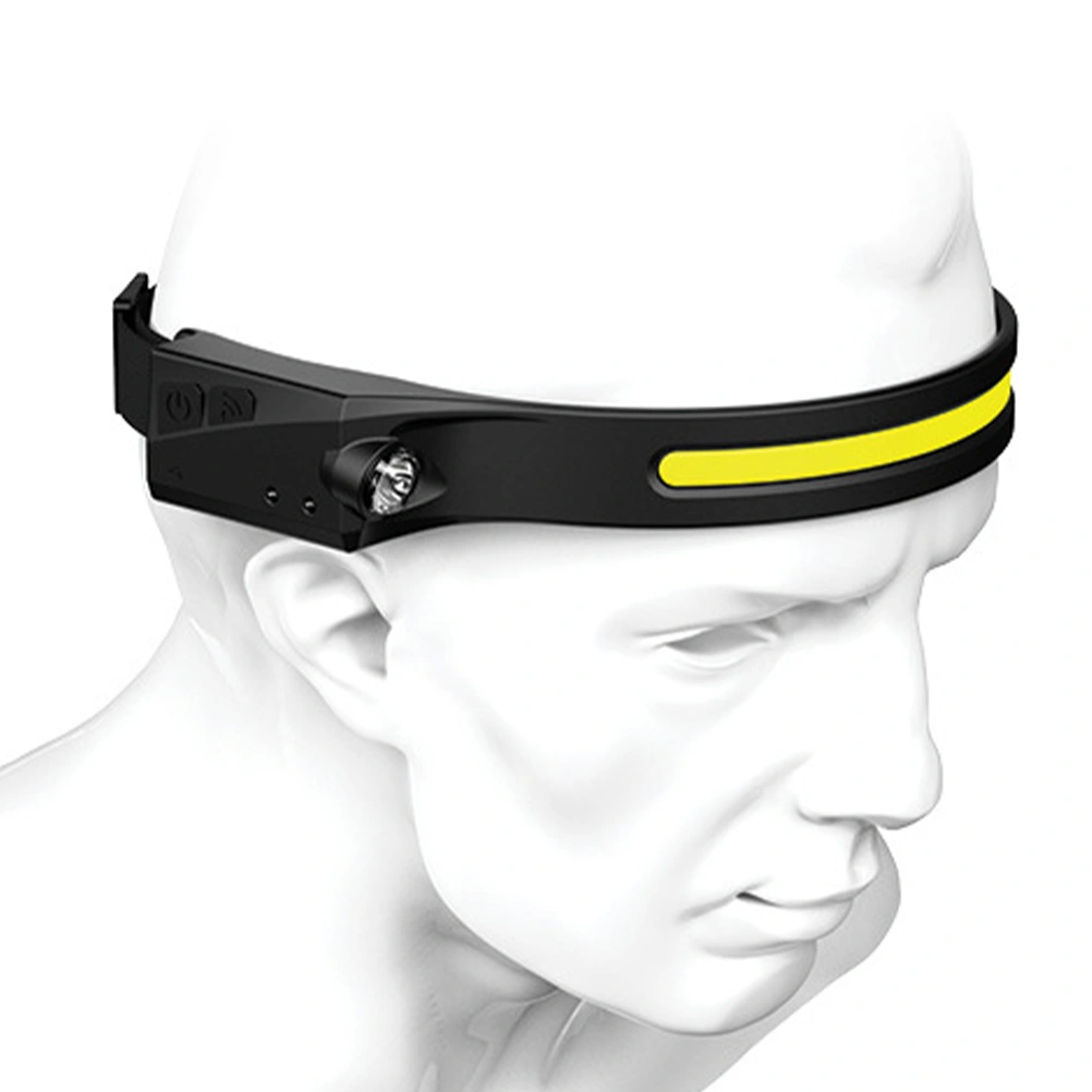 Rechargeable Headlight Portable Headlamp Flashlight Night Fishing Gifts for Men