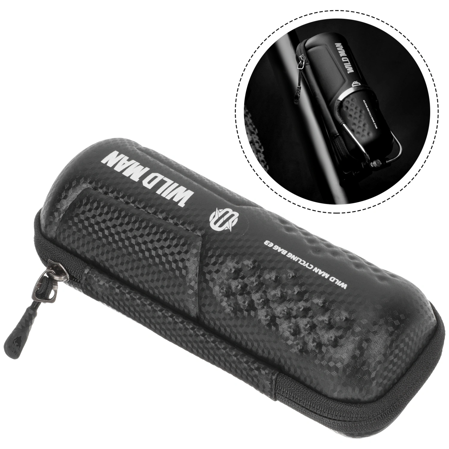 Daily Use Bike Storage Bag Front Frame Bike Tools Bag Repairing Tools Bag Bike Accessory