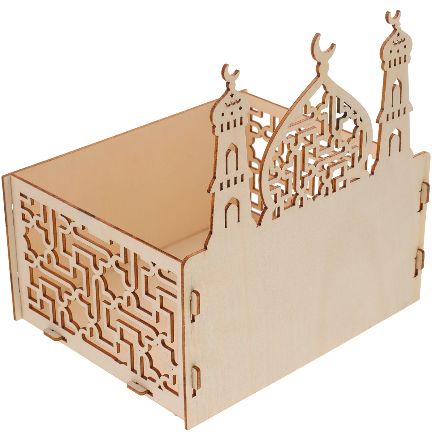 Ramadan Decoration Muslim Palace DIY Wood Decor Eid Party Home Decoration
