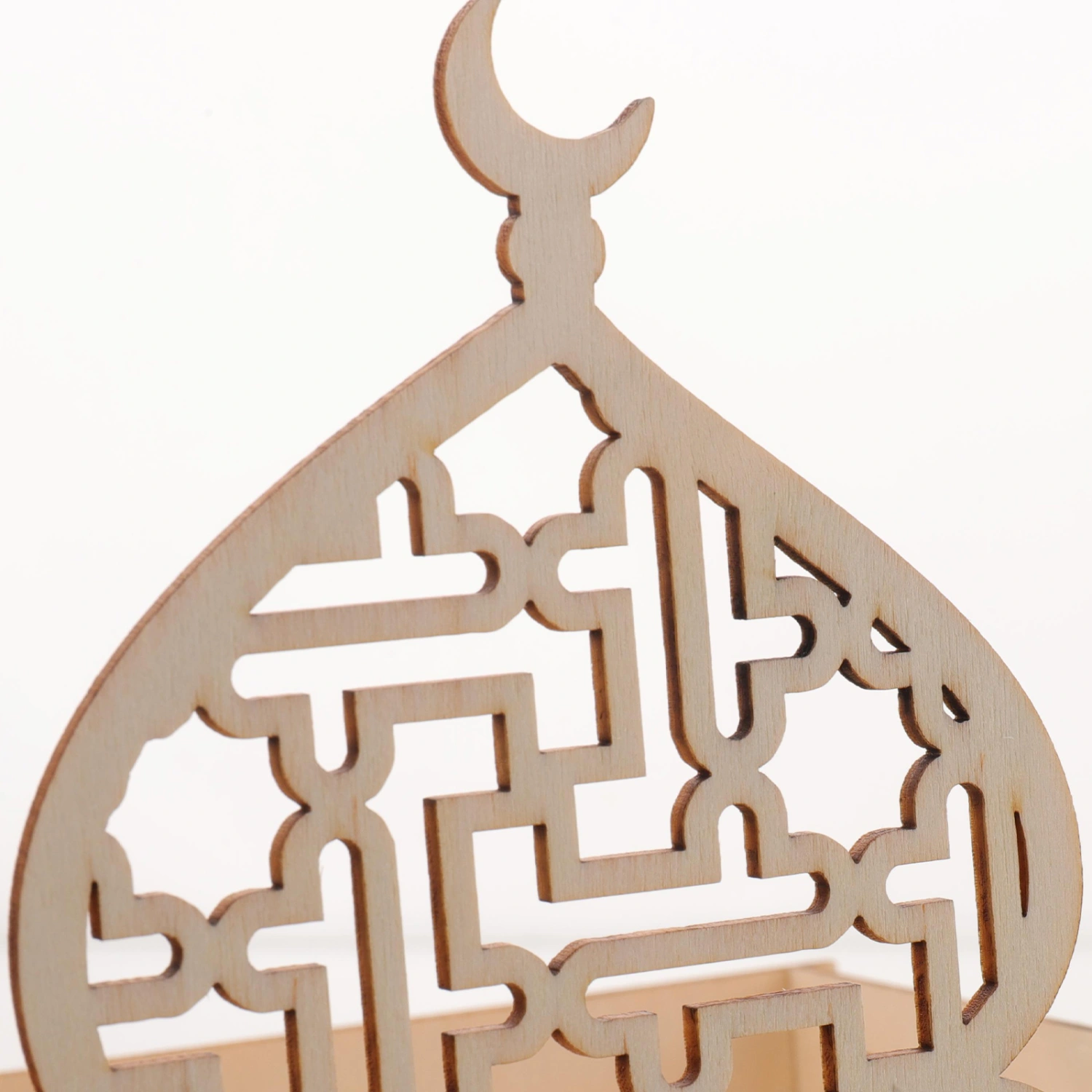 Ramadan Decoration Muslim Palace DIY Wood Decor Eid Party Home Decoration
