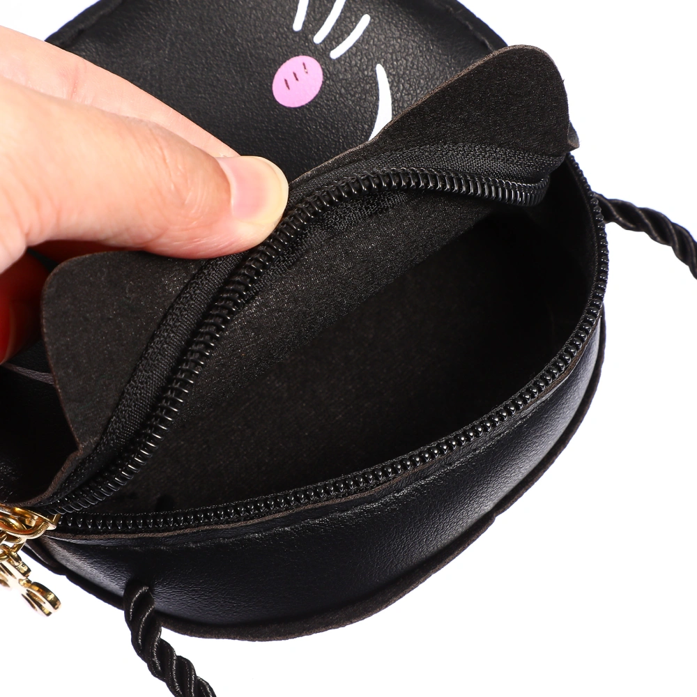 Little Girls Cat Purse 3D Ear Decor Shoulder Bag Messenger Bag Coin Bag