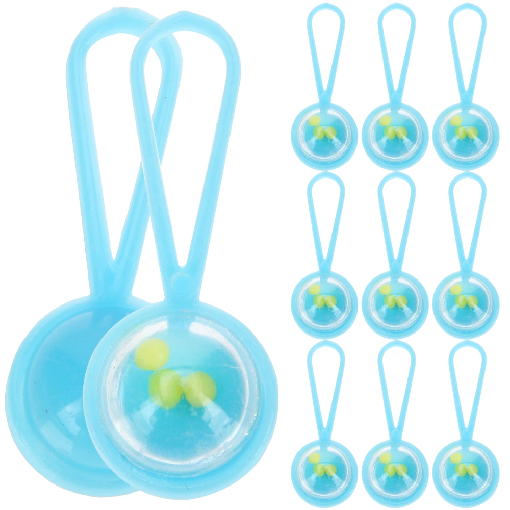 100pcs Miniature Bells Hanging Ornaments Baby Shower Favors Small Bells Pendants