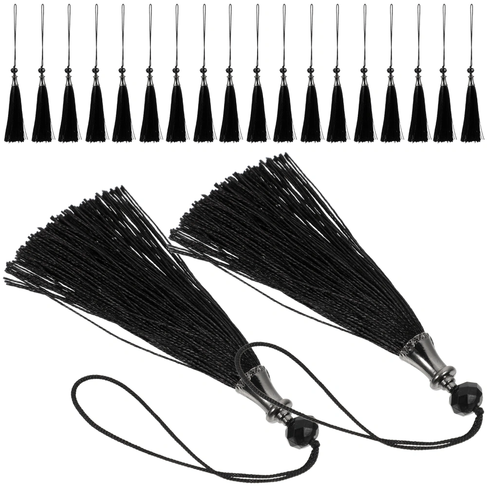 50pcs Graduation Tassel Graduation Cap Tassel Charm for Hat Graduation Party Ceremonies Decoration