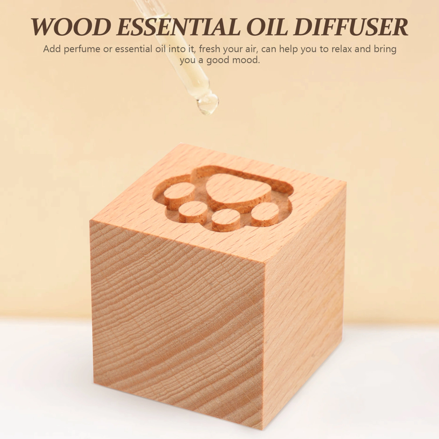Essential Oil Diffuser Wooden Aromatherapy Diffuser Home Office Car Diffuser