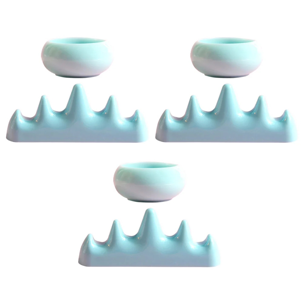 1 Set Nail Brush Clean Cups Nail Brushes Holder Nail Brushes Clean Tool Nail Art Supplies