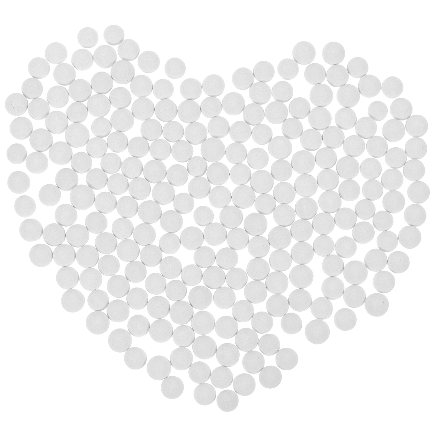 1 Set of Practical Anion Mineral Beads Filtration Stone Shower Head Beads for Shower Head