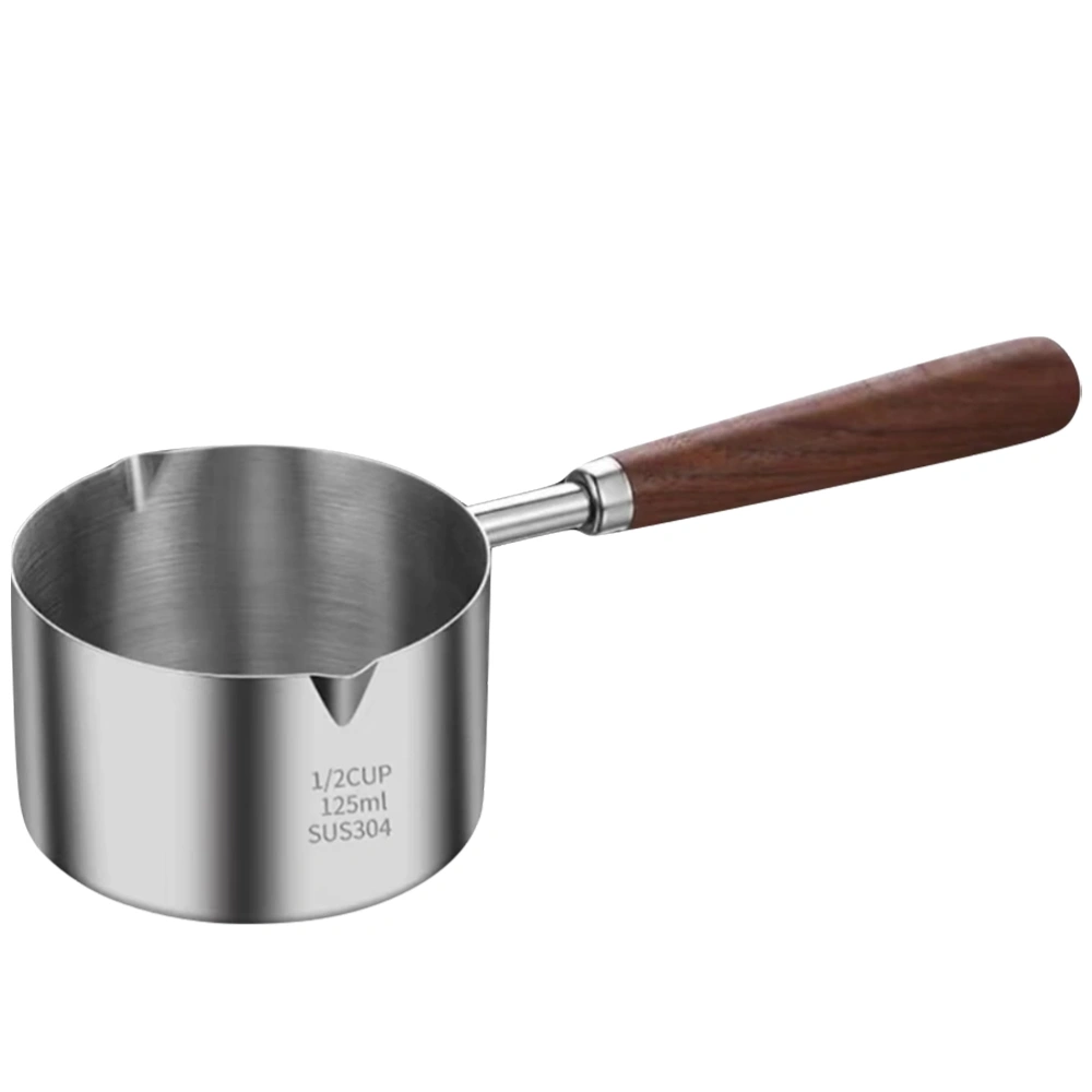 Sauce Pan Oil Boil Container with Handle Reusable Saucepan Small Sauce Pan Kitchen Saucepan