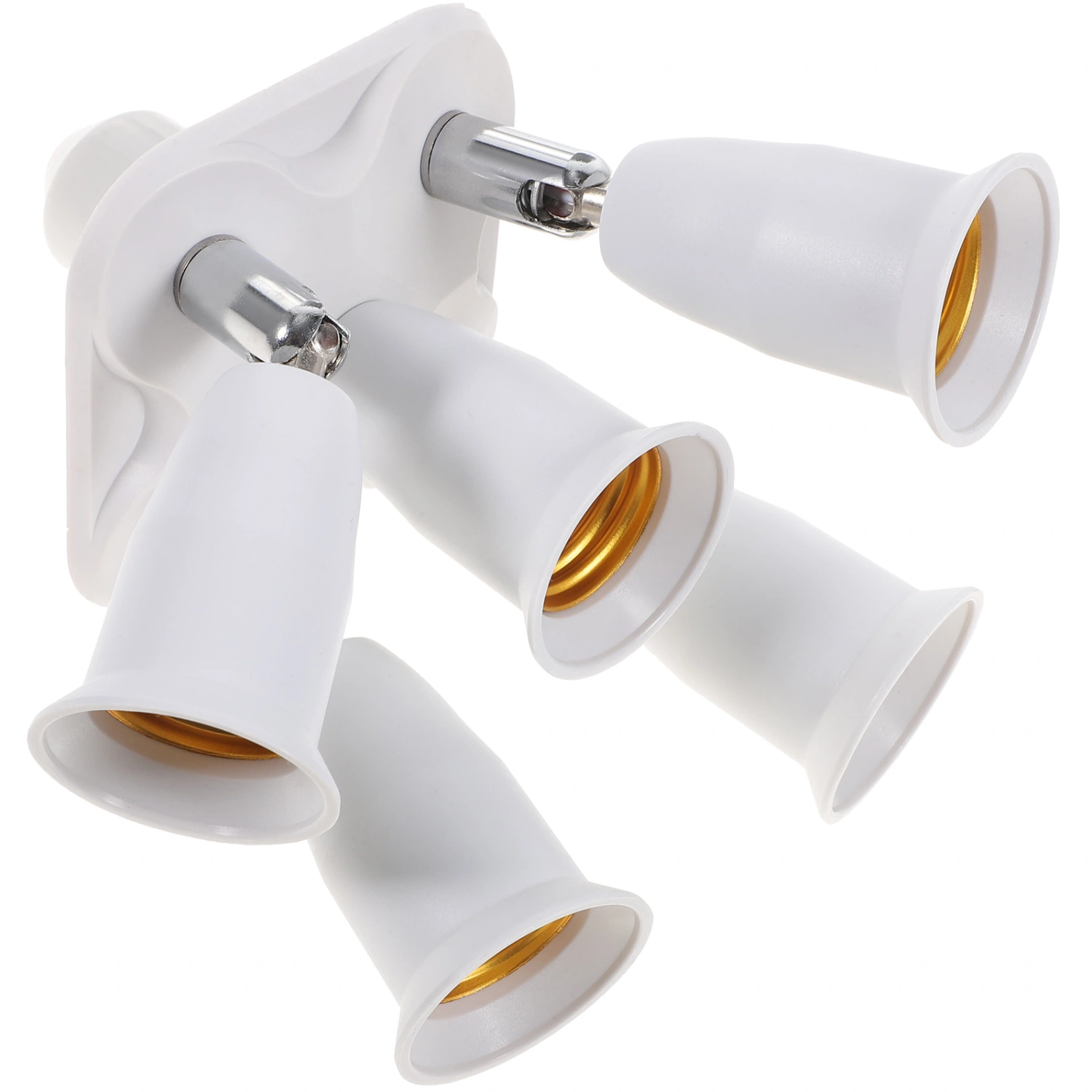 Light Socket Splitter E27 Socket 5-branch Lamp Light Socket Branch Adapter