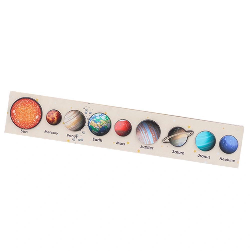1 Set of Solar System Puzzle Planet Matching Puzzle Solar System for Kids Educational Planet Cognition Puzzle