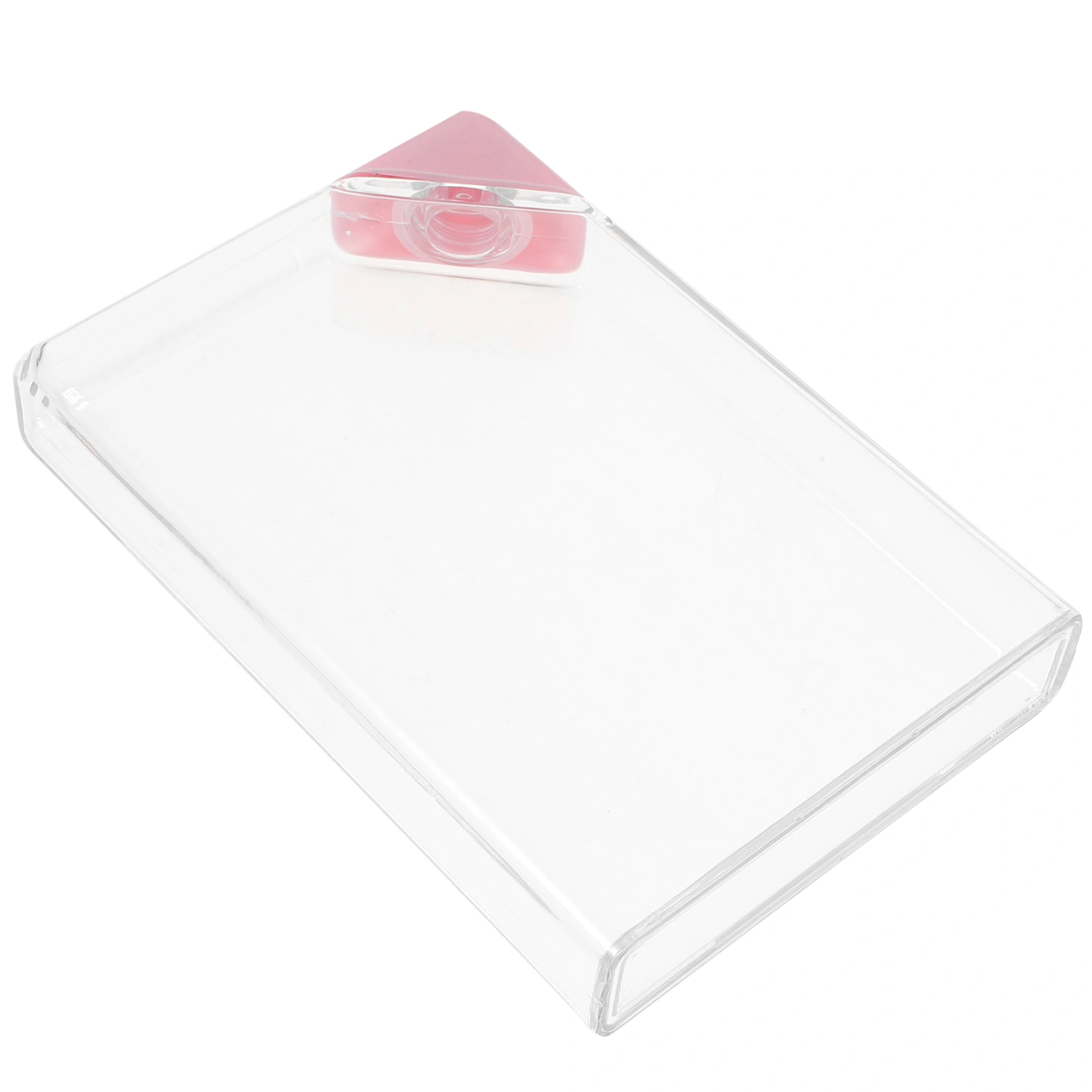 Transparent Flat Water Bottle Portable Flat Water Bottle Portable Travel Bottle(450ml)