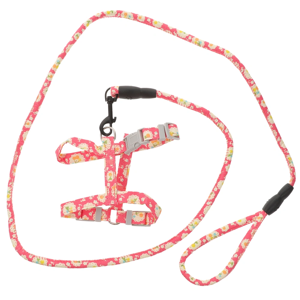  Cat Harness and Leash Escape Proof Cat Harness Leash Set Pet Harness Leash for Outside Walk