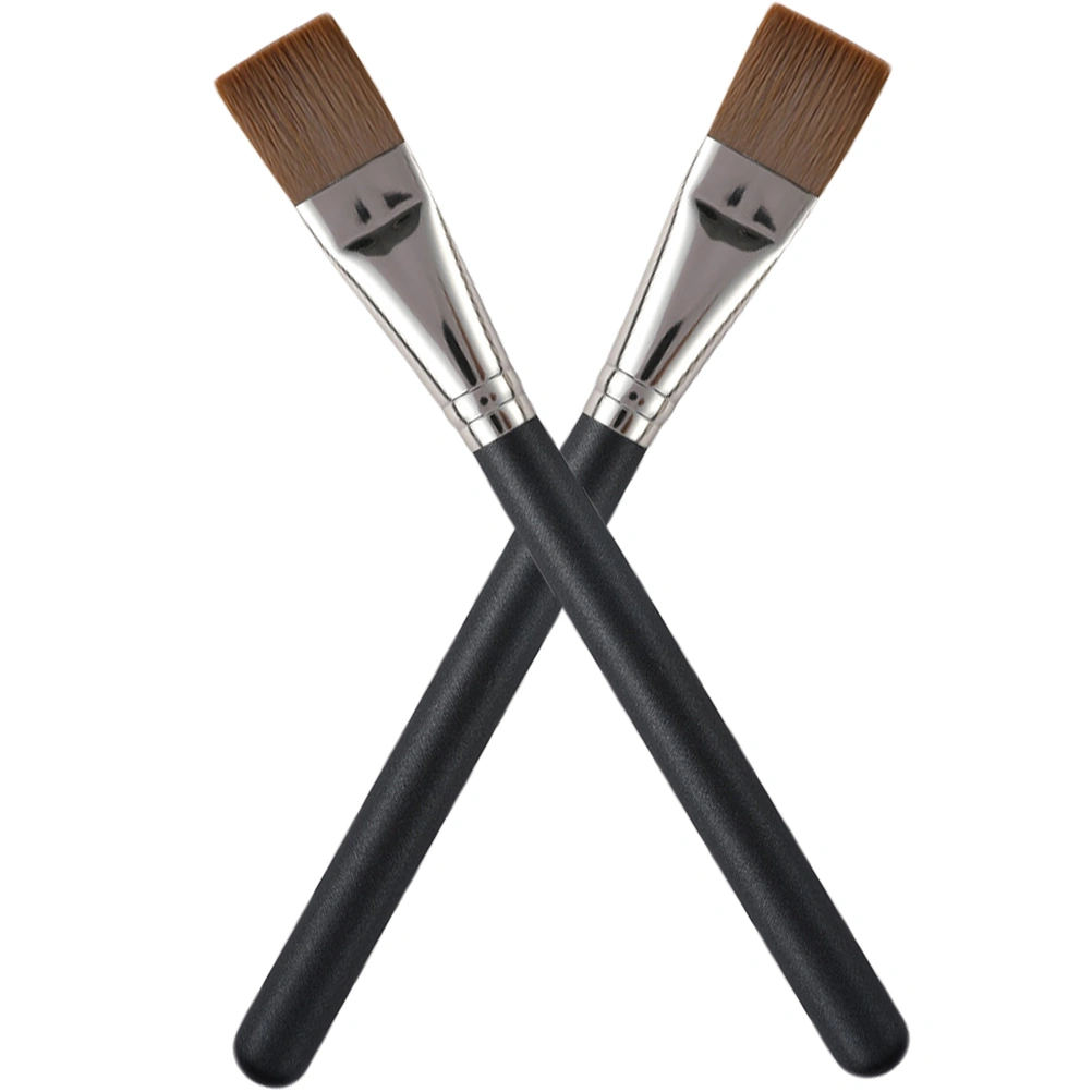 2pcs Facial Mask Brush Foundation Brushes Facial Mask Applicators Cosmetic Makeup Brush