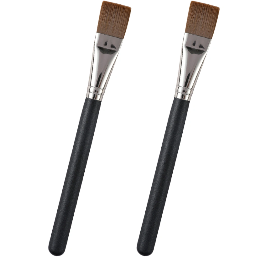2pcs Facial Mask Brush Foundation Brushes Facial Mask Applicators Cosmetic Makeup Brush