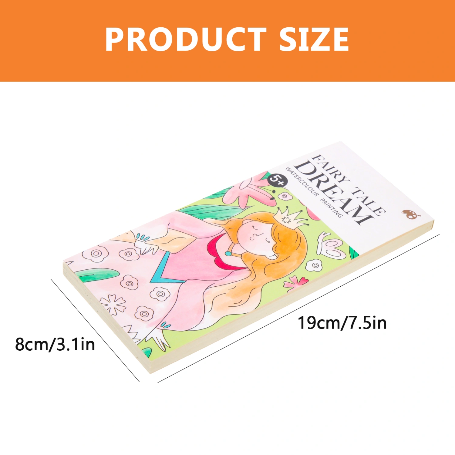 Pocket Watercolor Painting Book Funny Portable Children Graffiti Book for Kids Children