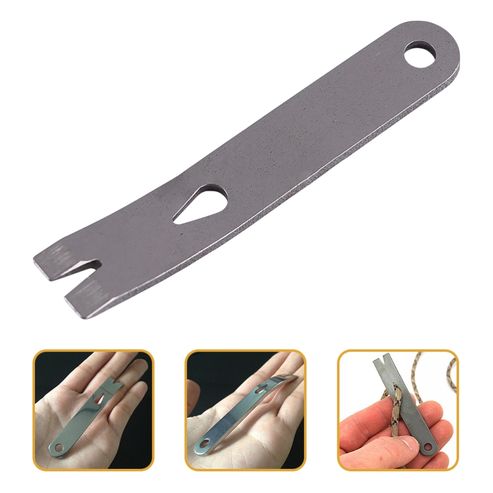 5pcs Pocket Pry Bars Mini Pocket Crank Crowbars Stainless Steel Micro Pry Bars for Outdoor