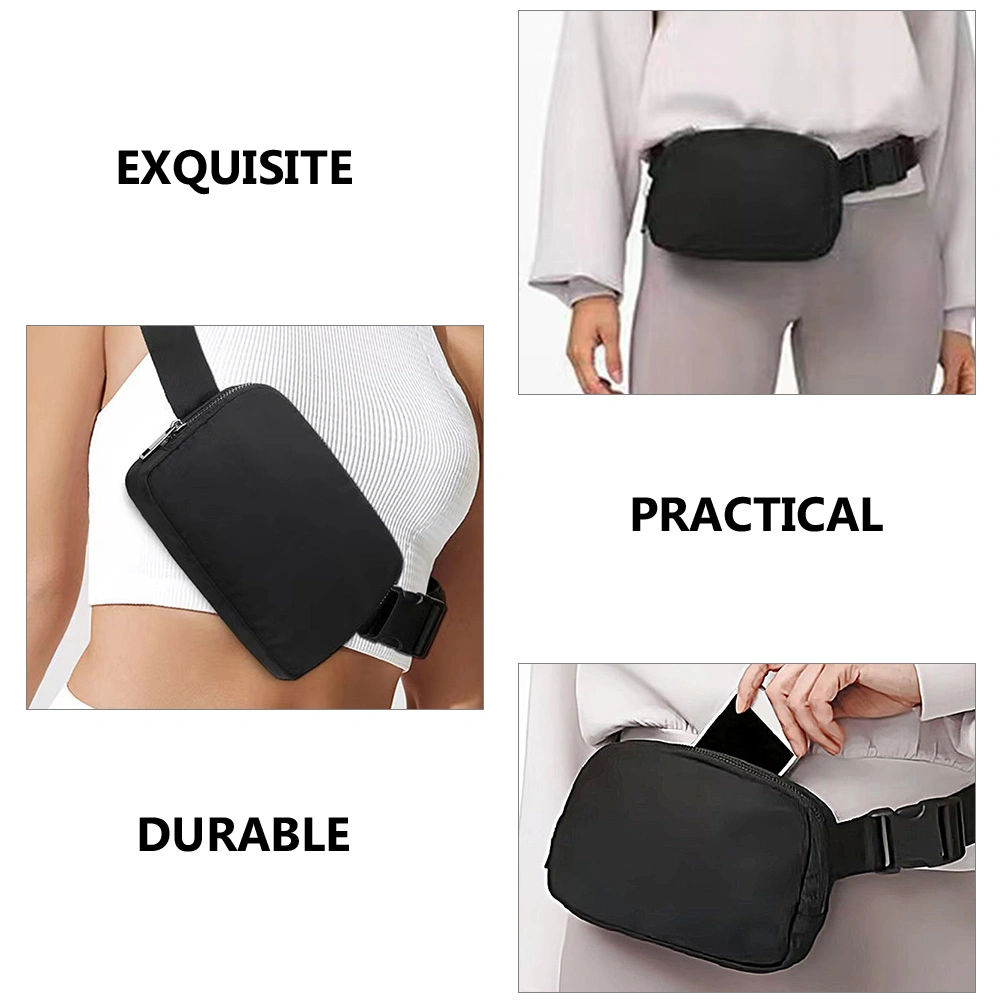 Nylon Fanny Pack Waist Bag Cross Body Fanny Pack for Walking Running Hiking Cycling