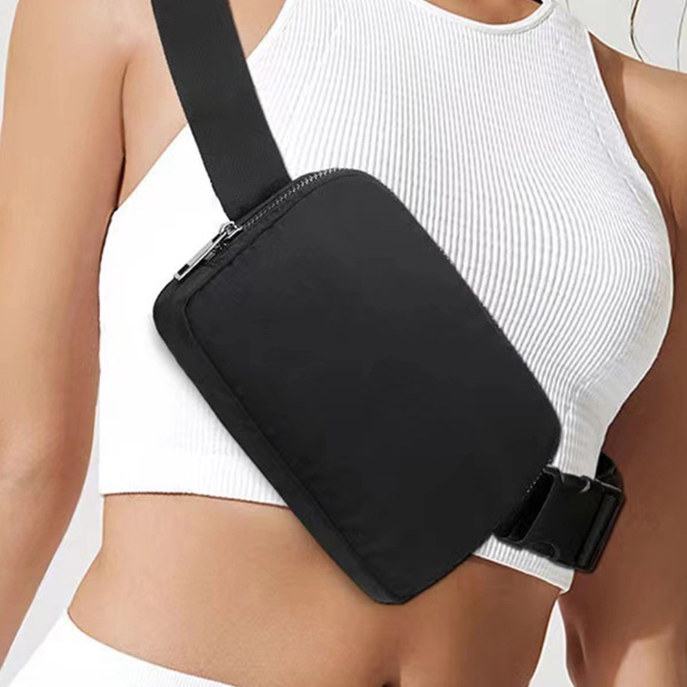 Nylon Fanny Pack Waist Bag Cross Body Fanny Pack for Walking Running Hiking Cycling