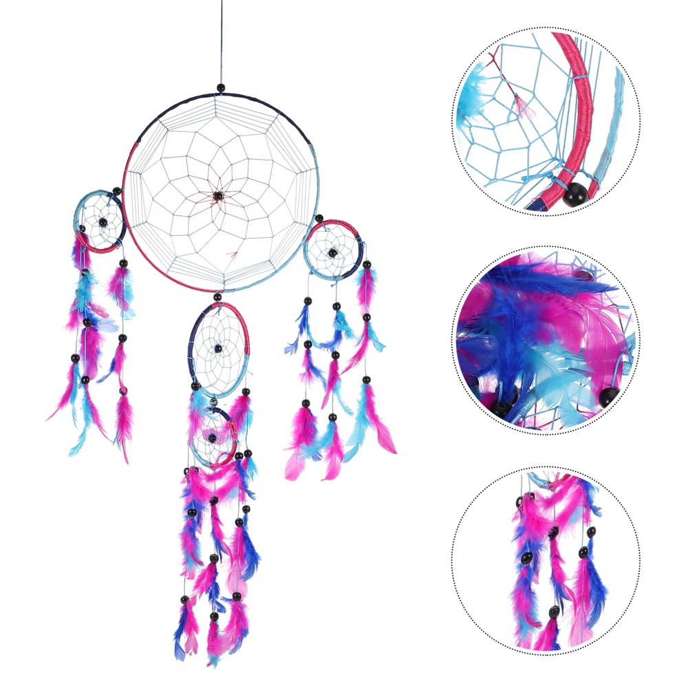 Rainbow Dream Catcher Plume Dream Catcher  Wall Hanging Dreamcatcher Ornament