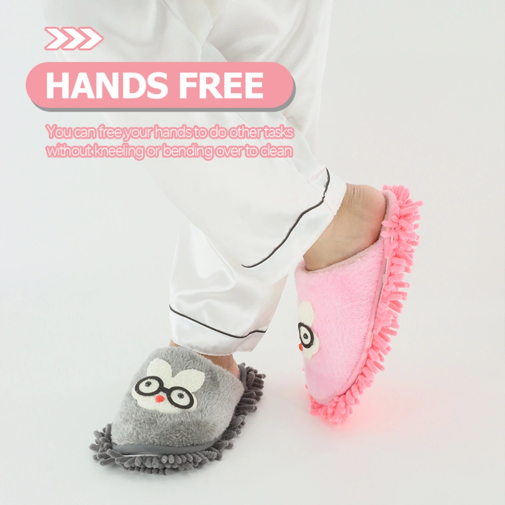 1 Pair Mop Slippers Detachable Mopping Slippers Household Floor Cleaning Slippers