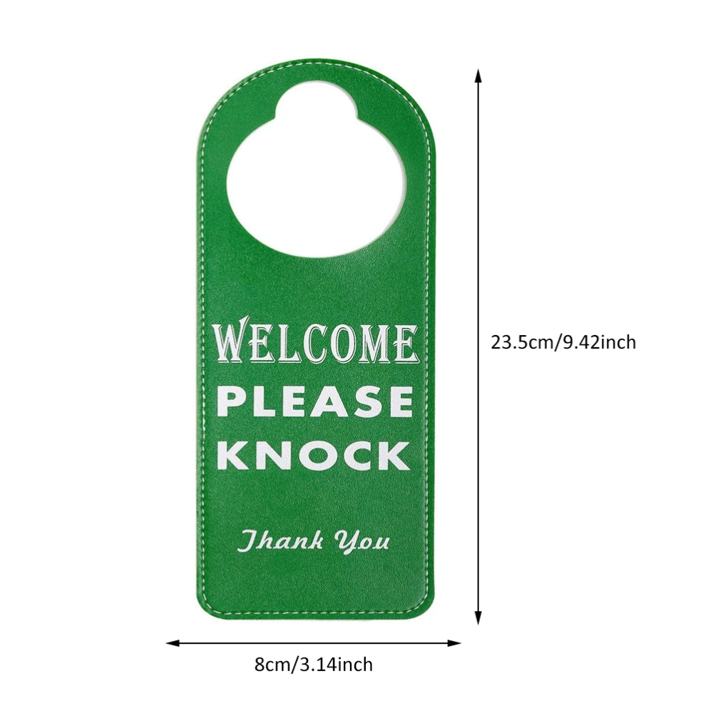 Not Disturb/ Please Knock Door Indicator Sign Hotel Office Door Hanging Indicator