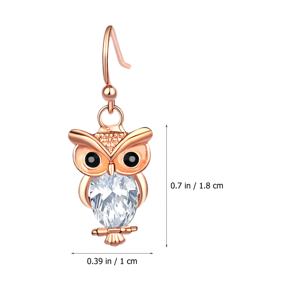 1 Pair Owl Drop Earrings Women Animal Earrings Fun Jewelry Gifts for Teens