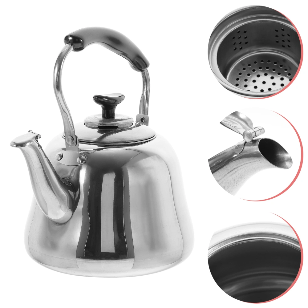 Whistling Stovetop Tea Kettle Stainless Steel Kettle Coffee Pot Kitchen Water Boiler Whistling Kettle