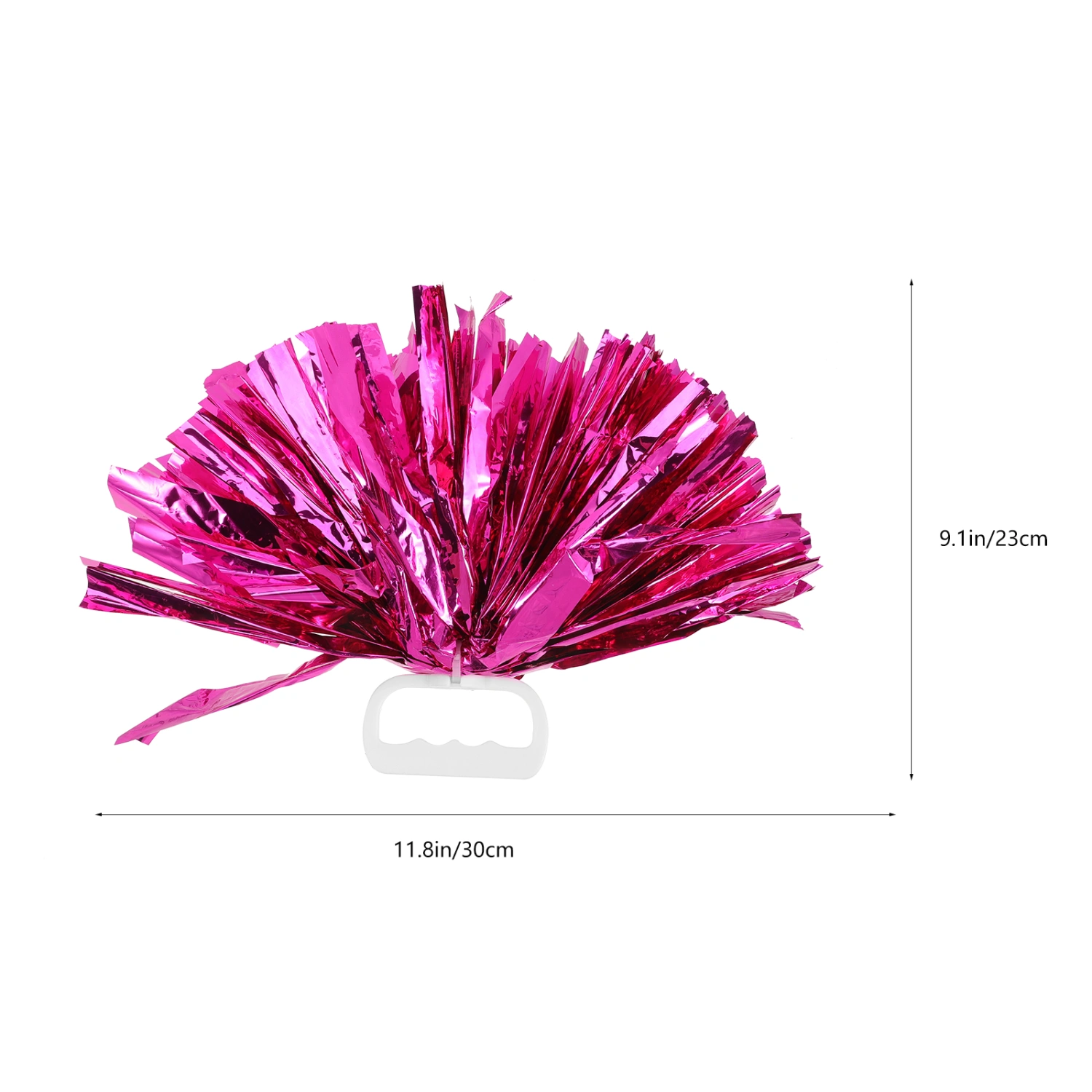 2Pcs Portable Pompoms Practical Cheer Props Handheld Dance Props Performance Cheer Costume