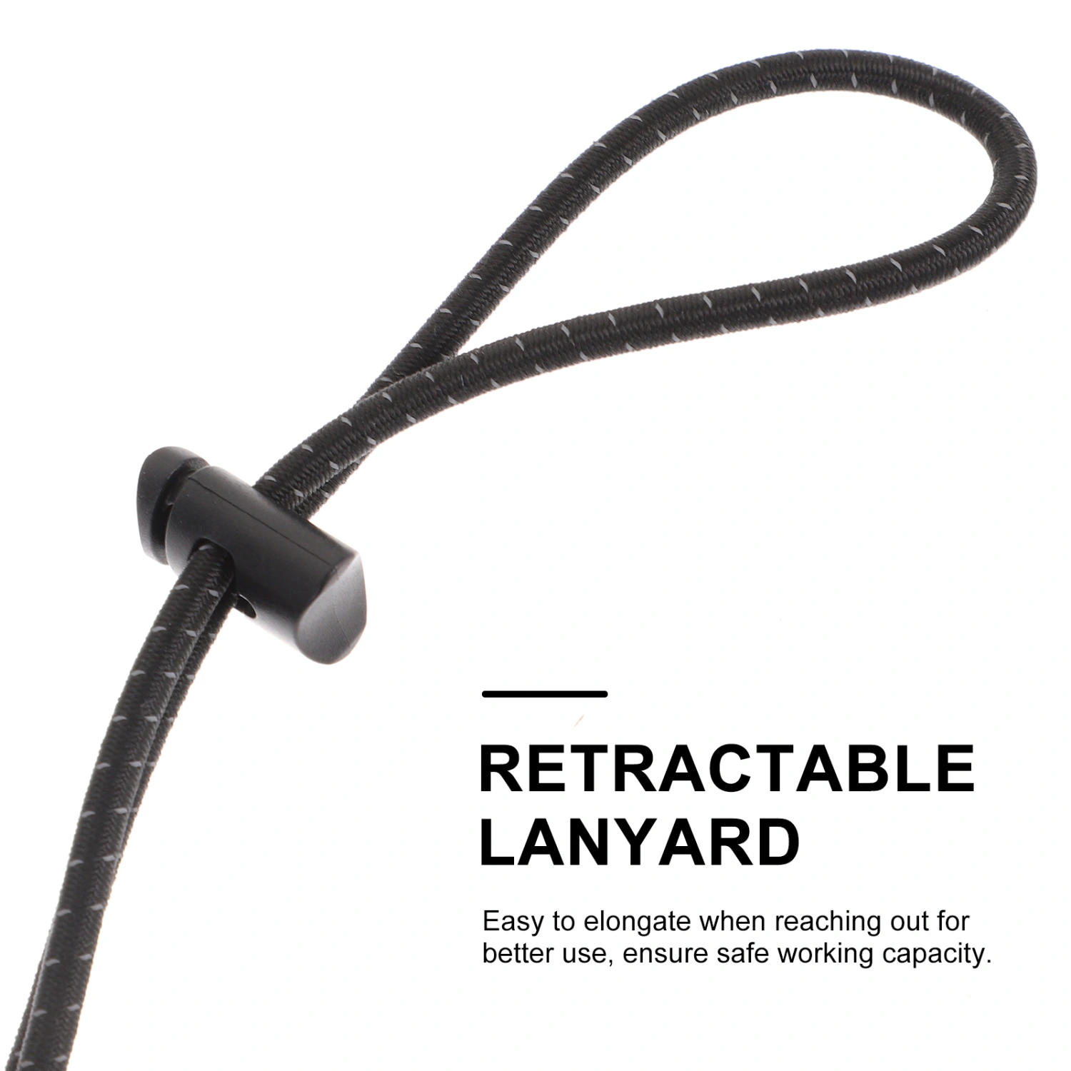 Retractable Tool Lanyard Safety Lanyard Carabiner Tool Lanyard Tool Leash for Hand Tools