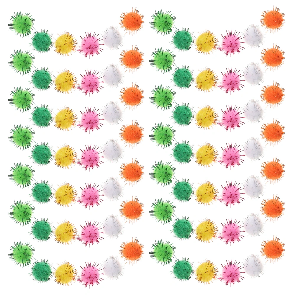 1000pcs Small Pom Poms Colored Pom Pom Balls Christmas Pom Poms Crafts Making Accessories