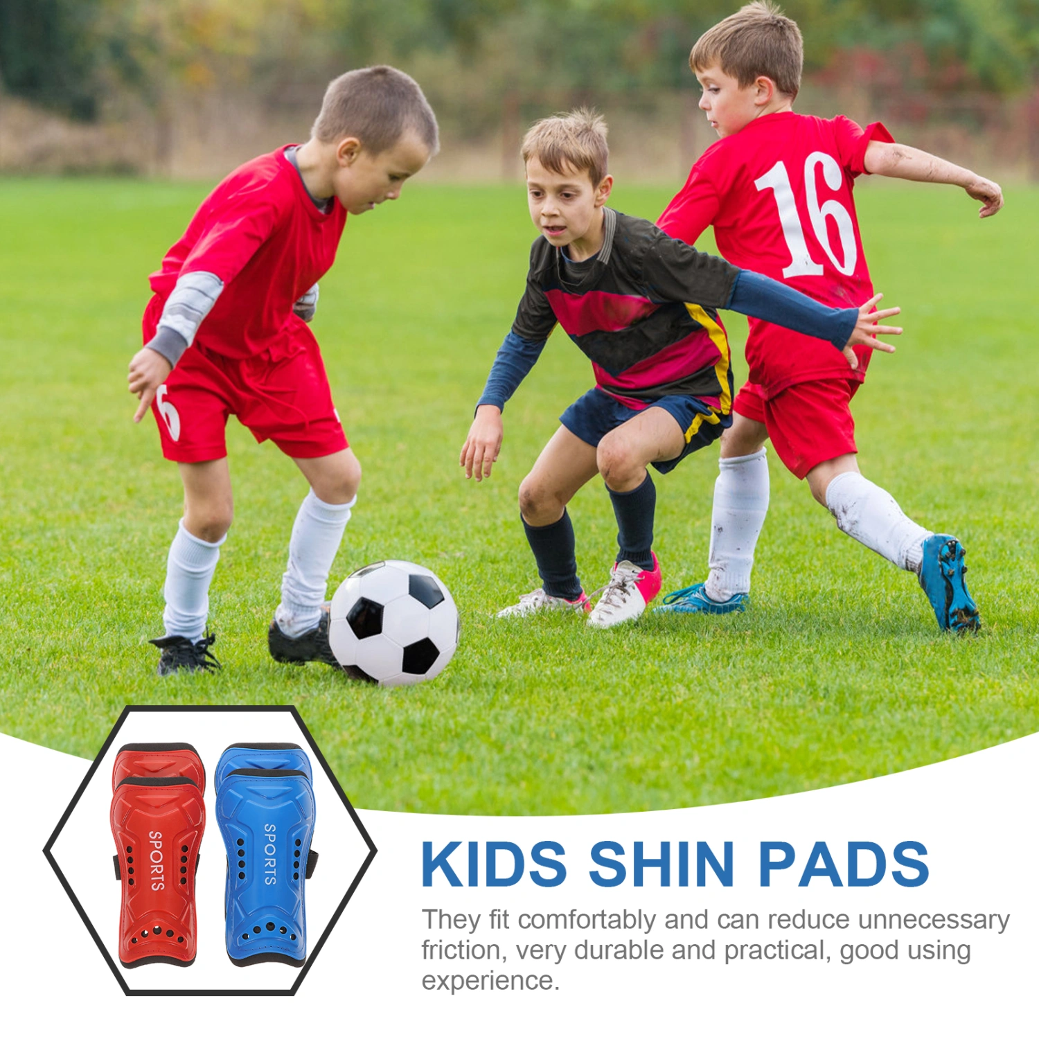 2 Pairs of Adults Shin Guards Adults Soccer Shin Guards Adults Soccer Shin Pad Adults Shin Protector