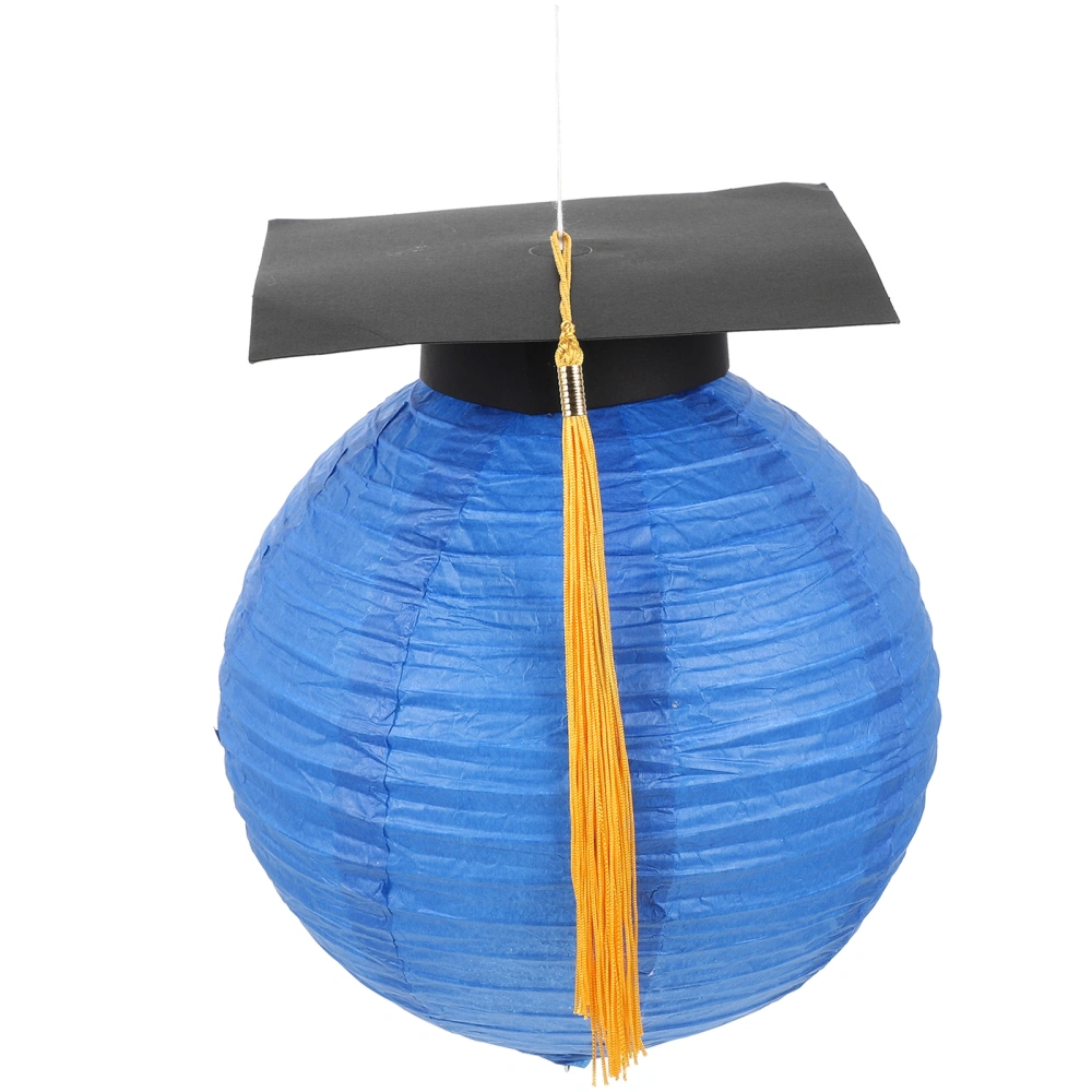 Paper Lanterns with Graduation Cap Decoration Graduation Party Decorative Lantern