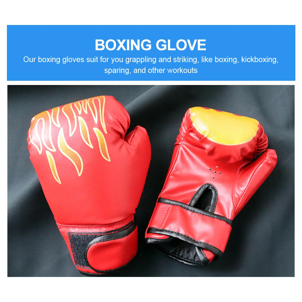 1 Pair of Kickboxing Glove Children Sparring Glove Comfortable Thai Glove Boxing Glove for Training
