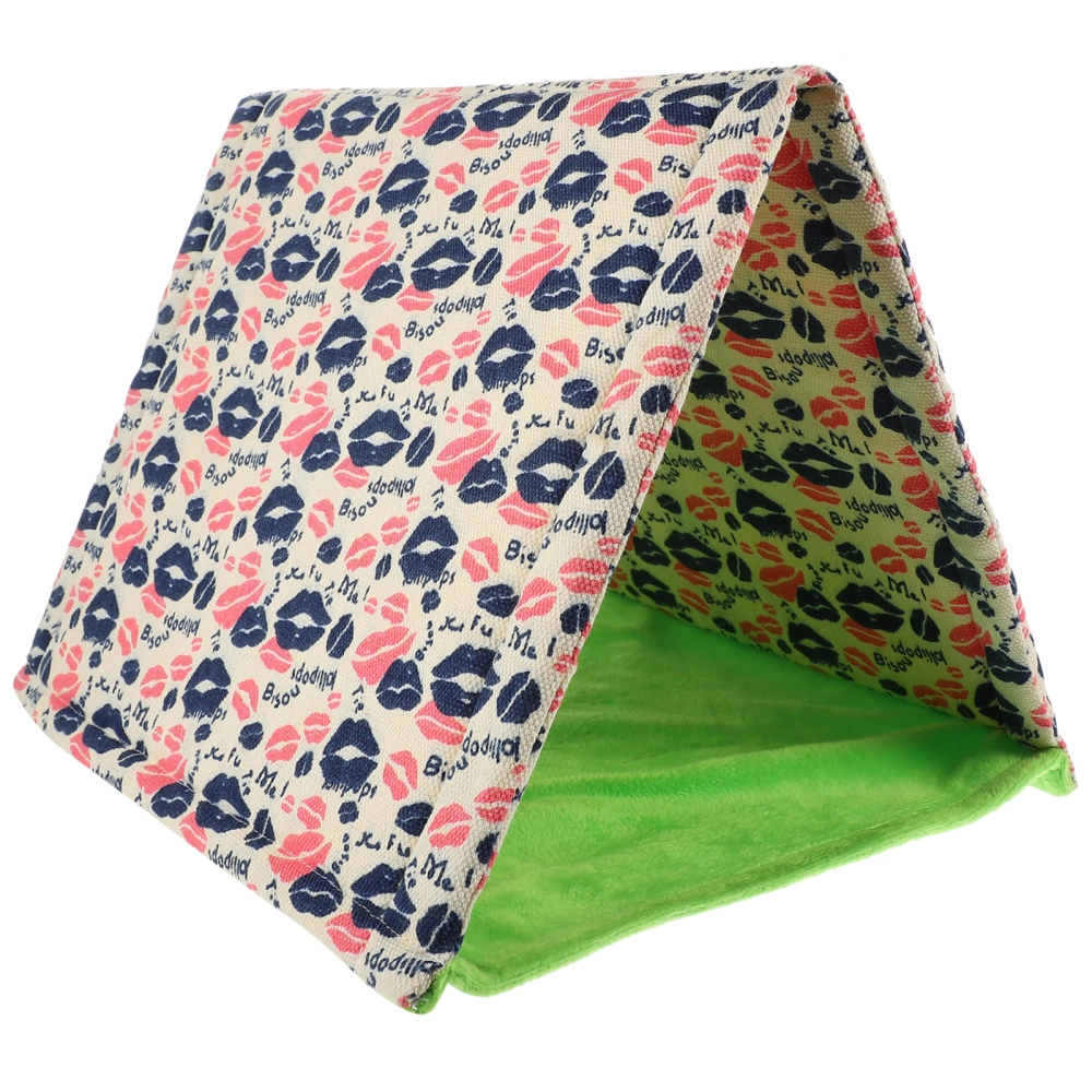 Comfortable Small Animals Tent Household Pet Tent Cotton Small Pet Tent Small Pet Sleeping Bed