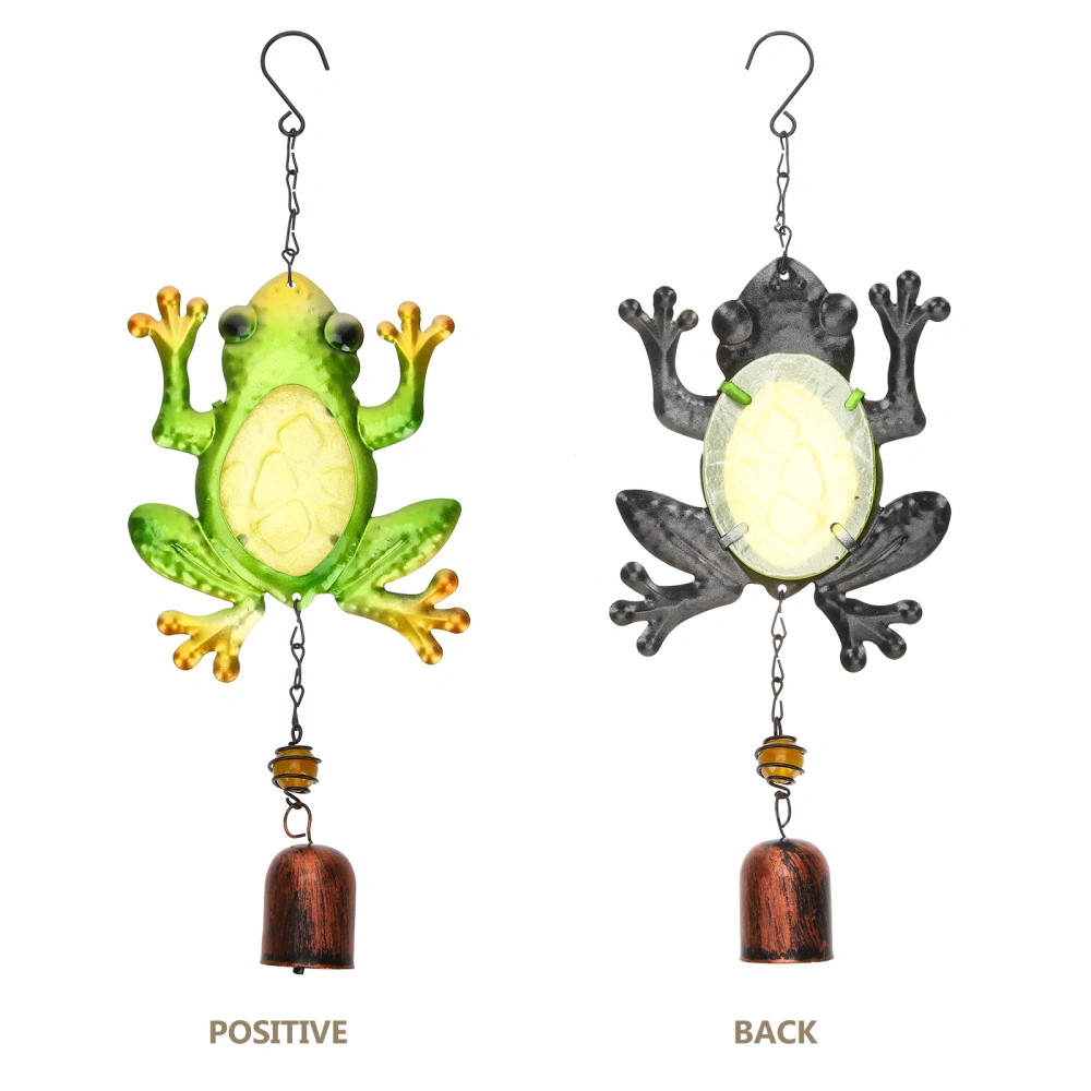 Frog Shaped Wind Chime Hanging Pendant Garden Decorative Pendant Party Decor