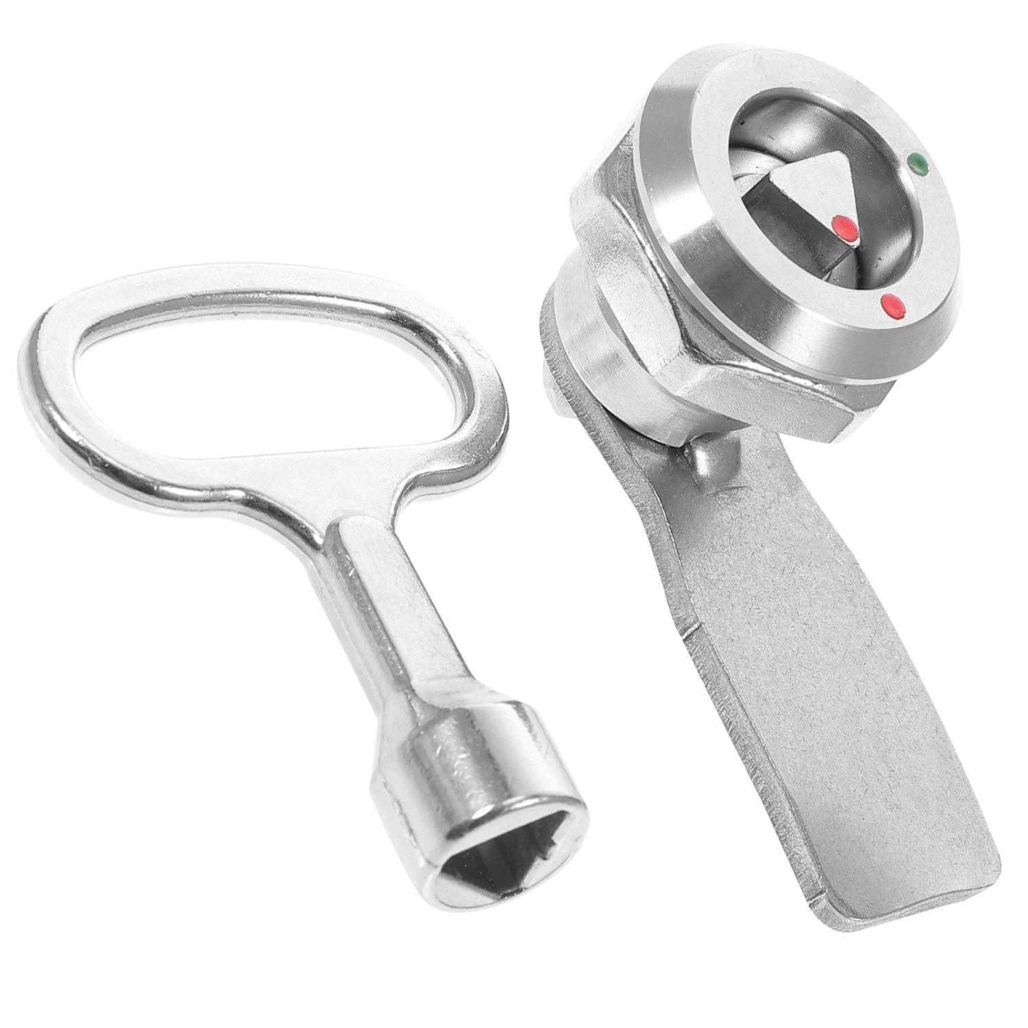 Tubular Lock Triangle Socket Key Cylinder Lock Zinc Alloy Keyed Lock for Cabinet