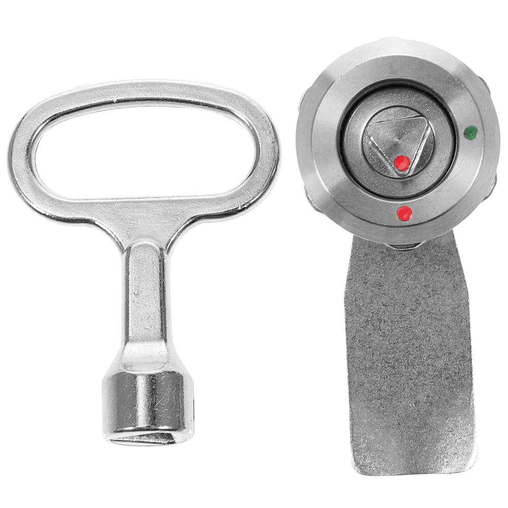 Tubular Lock Triangle Socket Key Cylinder Lock Zinc Alloy Keyed Lock for Cabinet