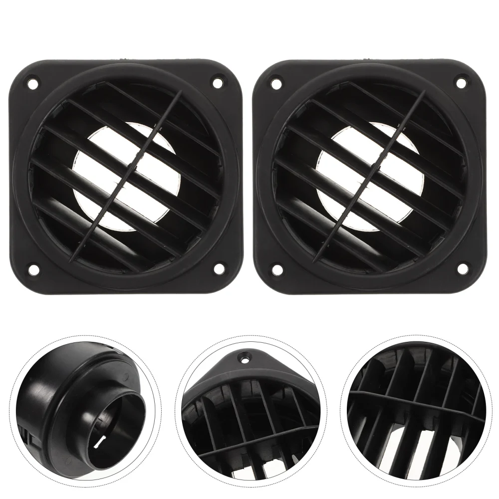 2pcs Rv Heater Vent Cover Rotatable Air Conditioning Vent Deflector Vent Cover