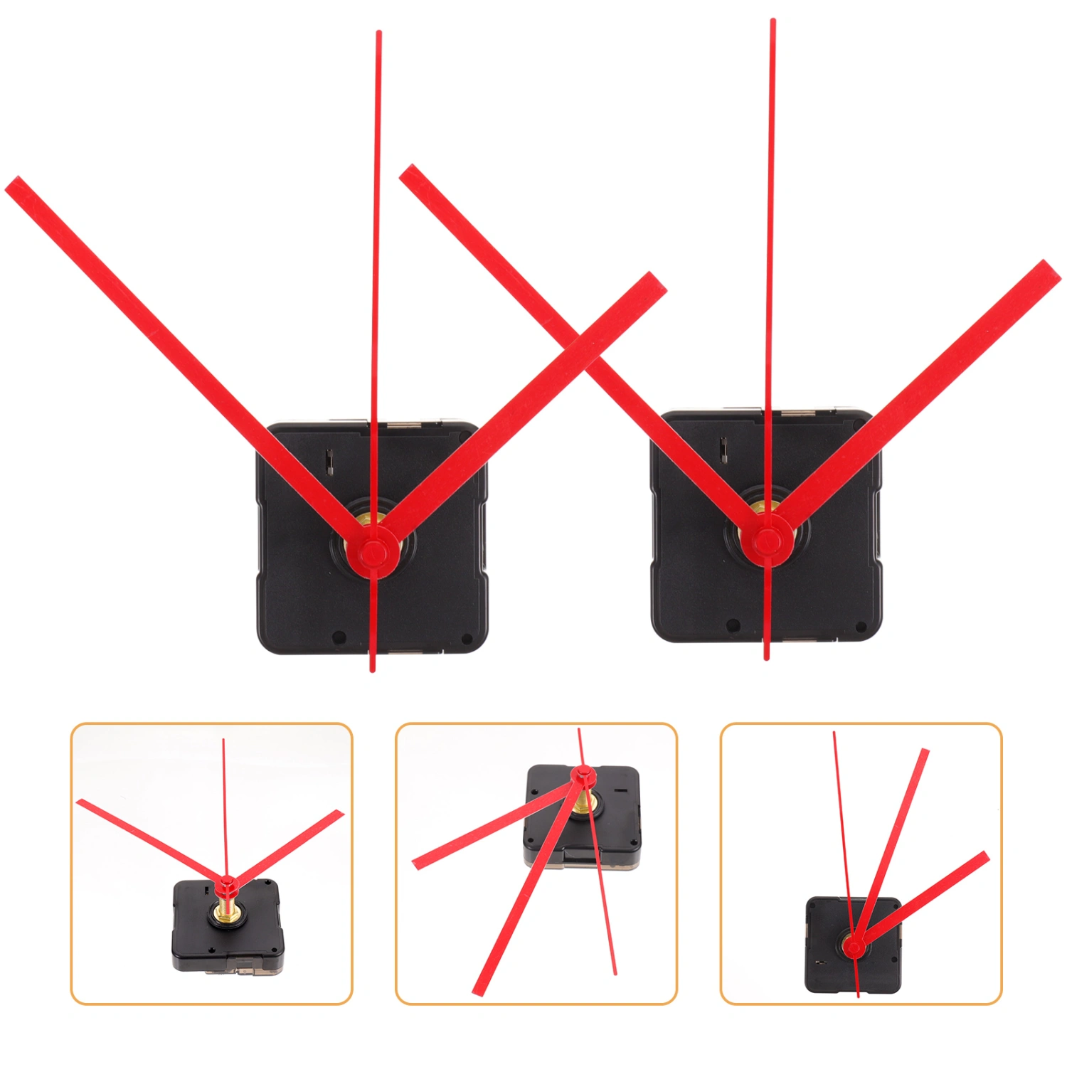 2pcs Mute Clock Movement Clock Part Useful Quartz Clock Movement Clock Part