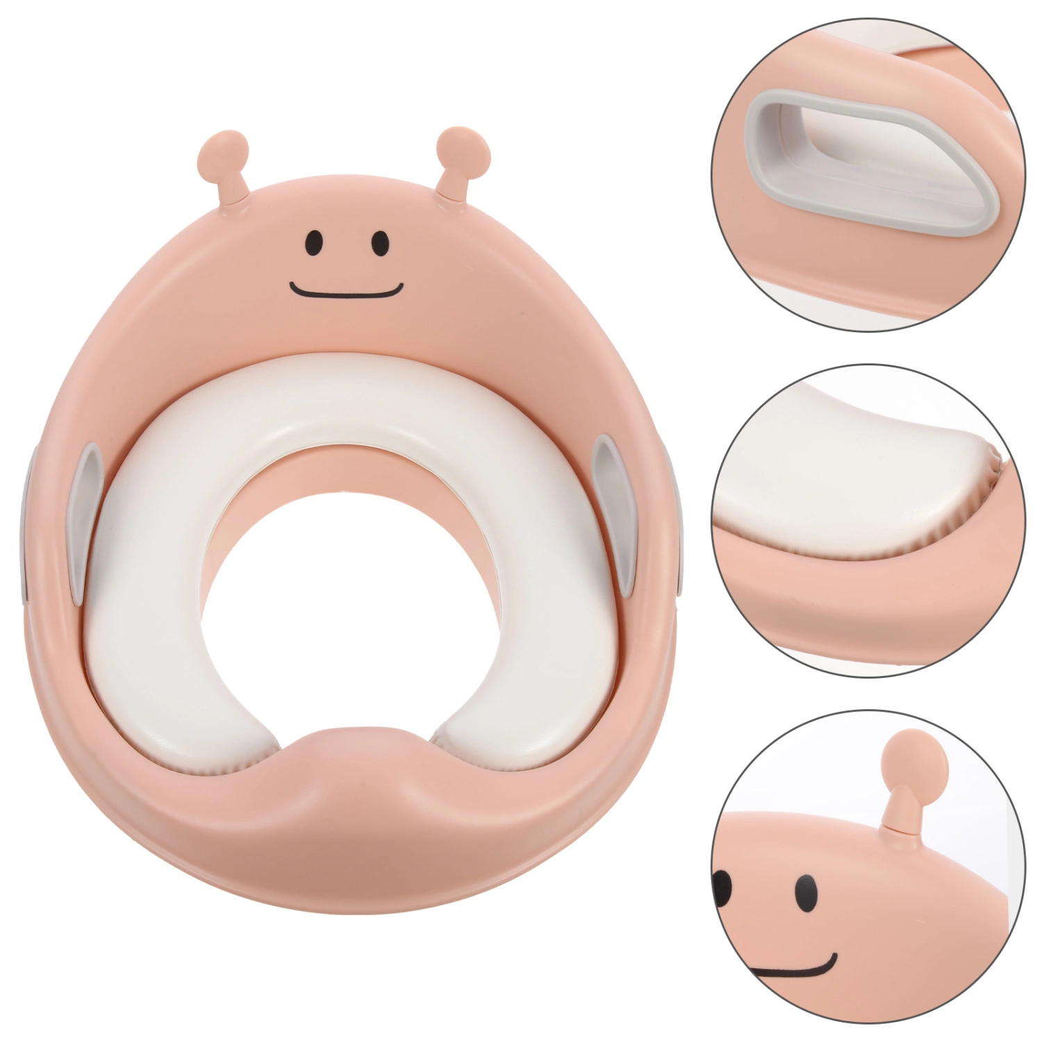 Cartoon Toilet Trainer Portable Baby Toilet Cushion Ring Toddler Transition Seat