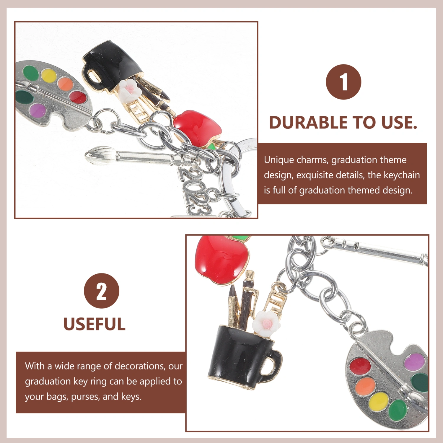 Graduation Keychain Art Student Graduation Keychain Art Teacher Keychain Gift