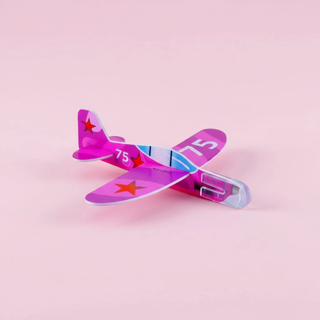 25Pcs Airplane Toys Outdoor Toy Small Throwing Glider Plane Throwing Airplane Aircraft Model
