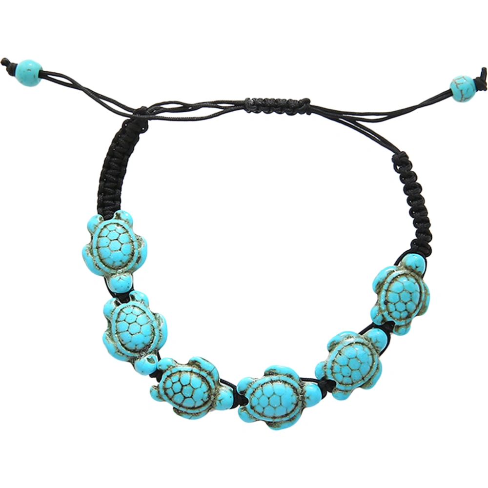 Turtle Turquoise Bracelet Braided Bracelet Wrist Bracelet Wrist Jewelry for Women