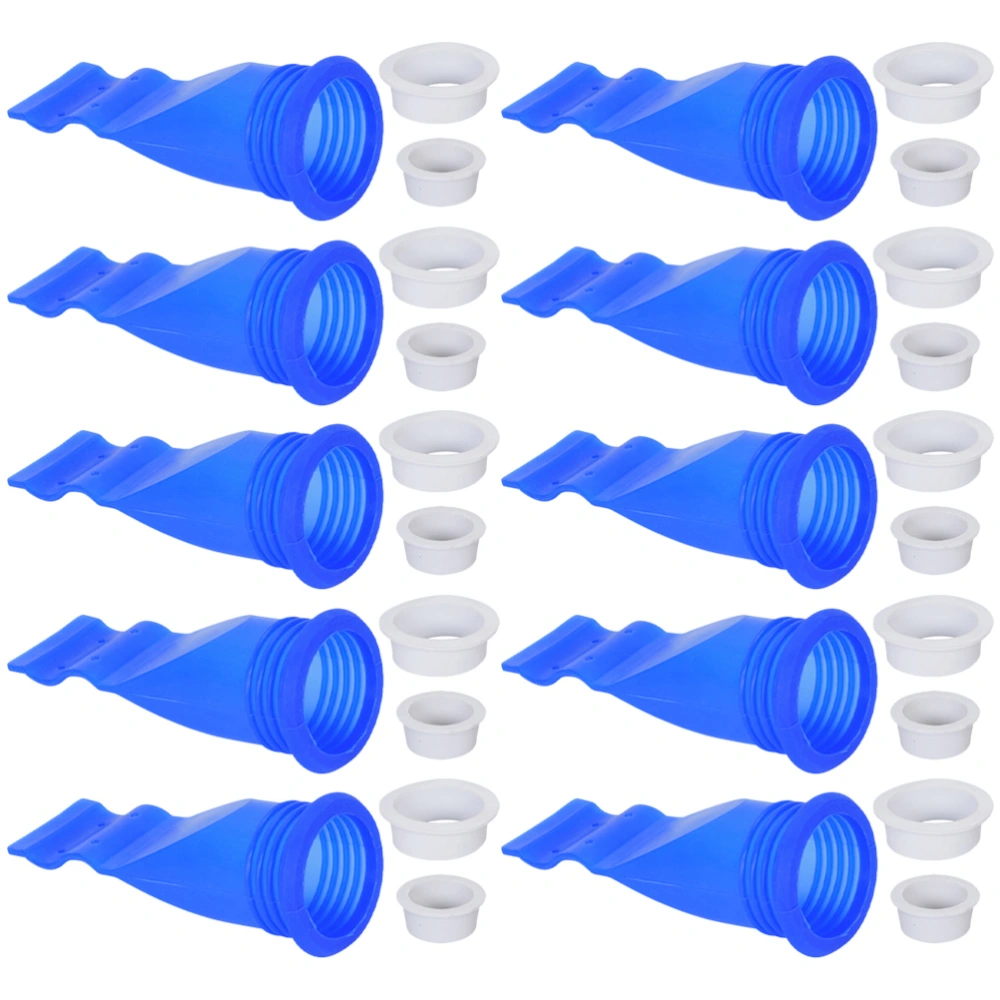 10pcs Deodorant Floor Drain Core Silicone Sewer Draining Core Floor Drainer