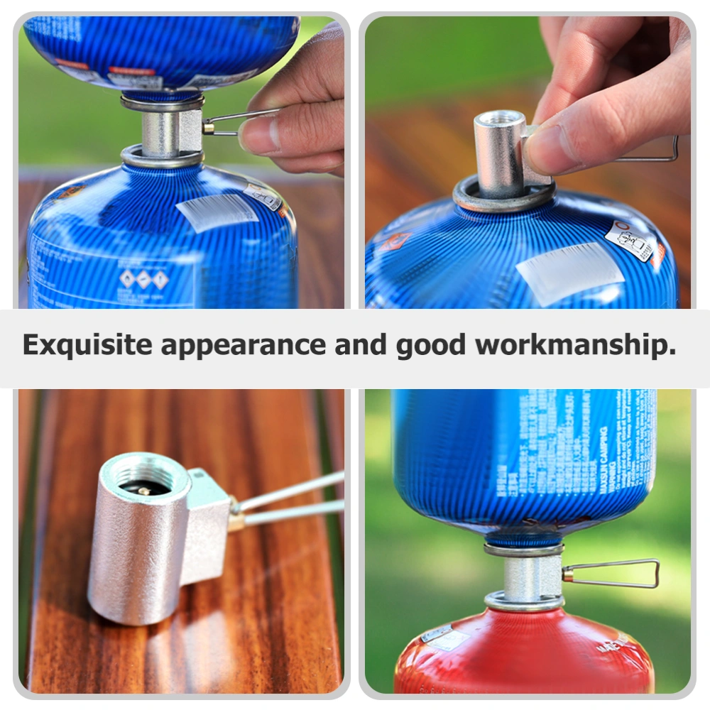 Portable Cylinder Tank Adapter Outdoor Propane Converter Convenient Stove Converter