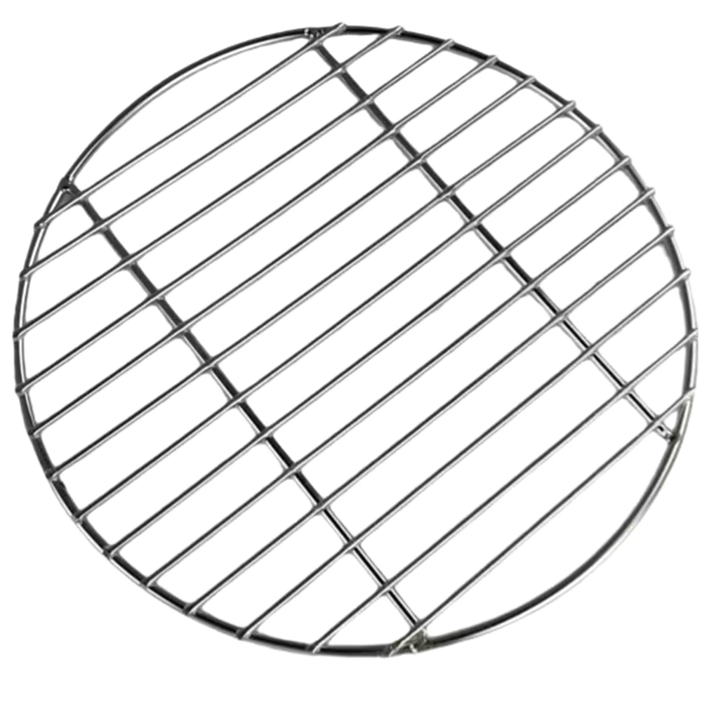 Round Grill Net Stainless Steel Barbecue Mesh Outdoor Grill Mesh BBQ Grilling Mat Metal Grill Mesh