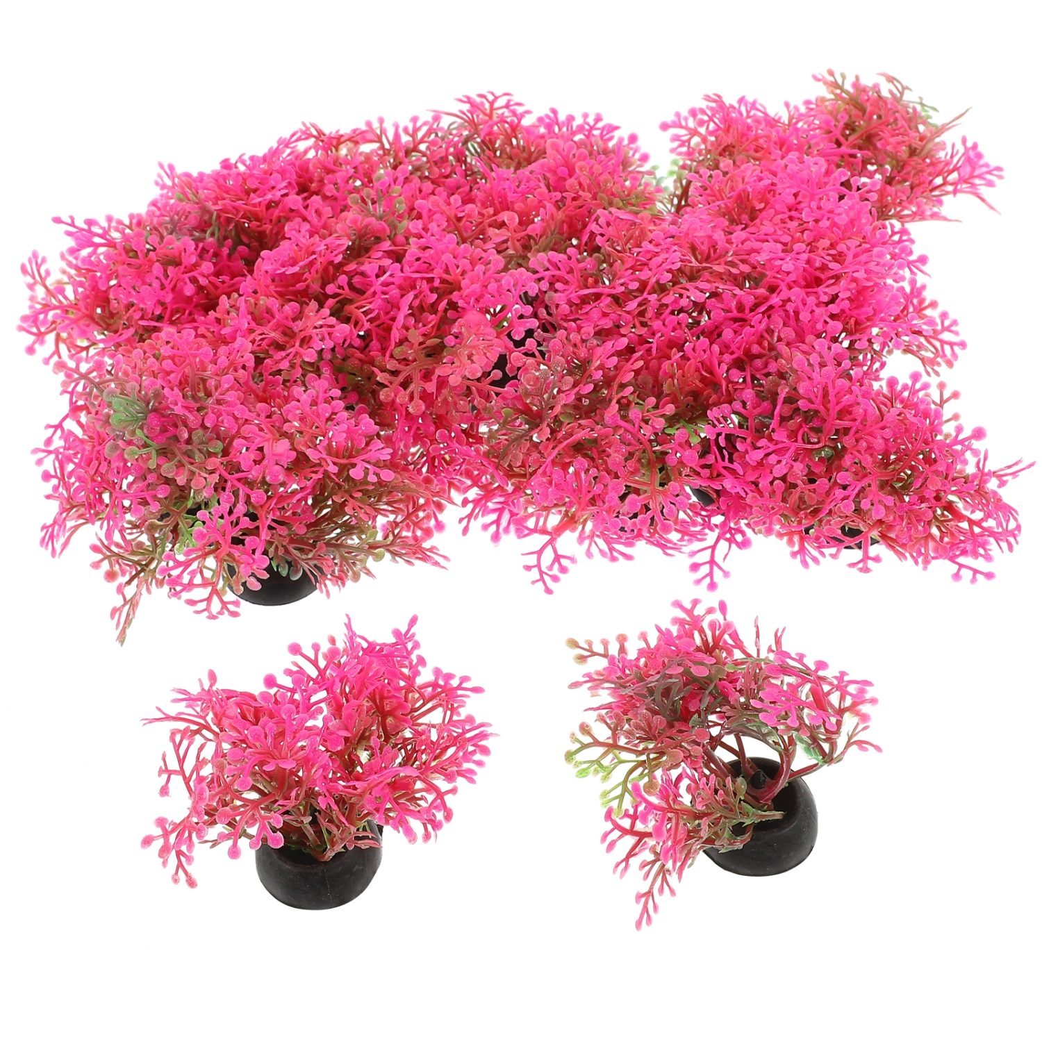 20Pcs Aquatic Water Grass Aquarium Fake Plants for Betta Fish Tank Aquarium Plant for Fish Tank Decor