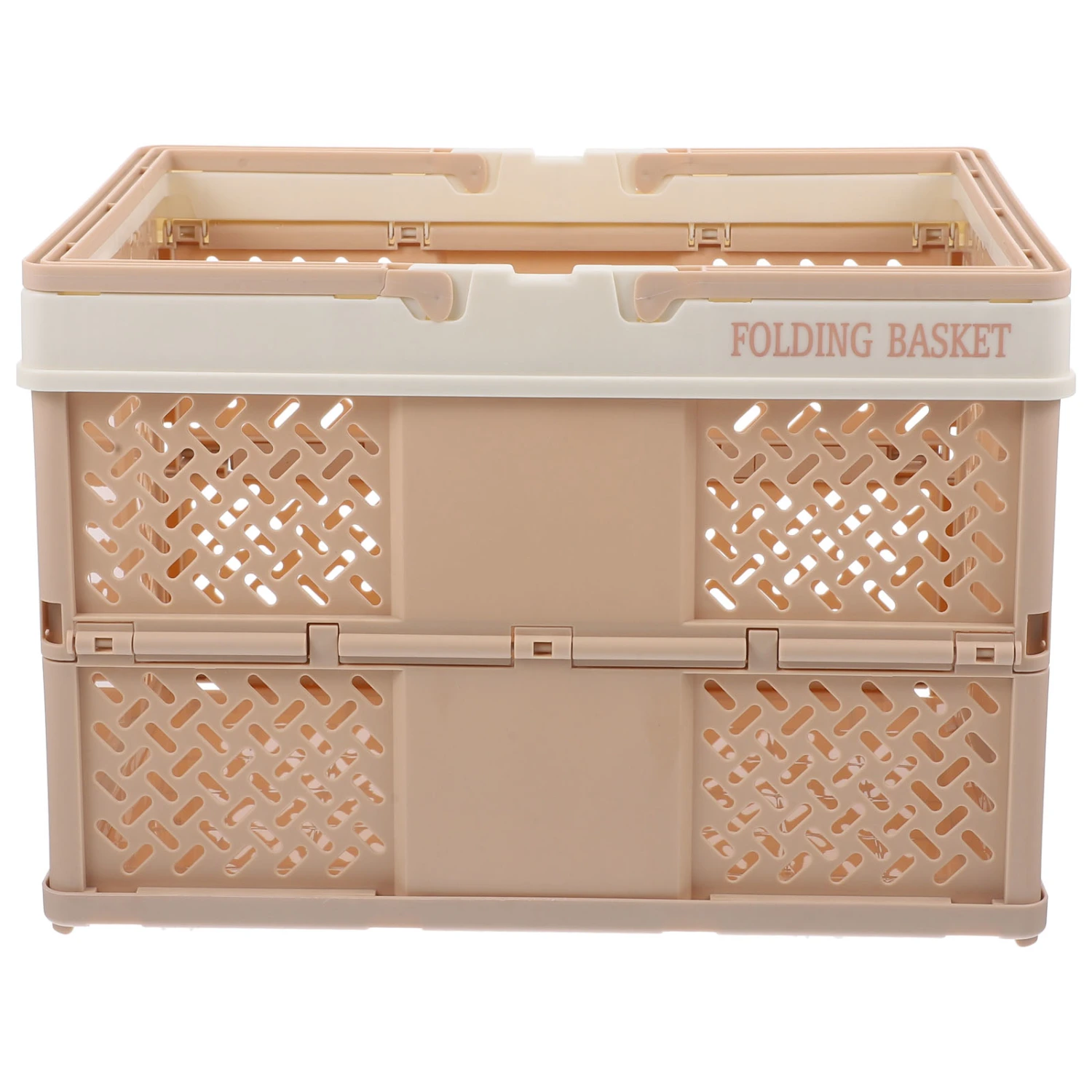 Small Foldable Storage Basket Home Use Sundries Organizer Folding Picnic Portable Basket
