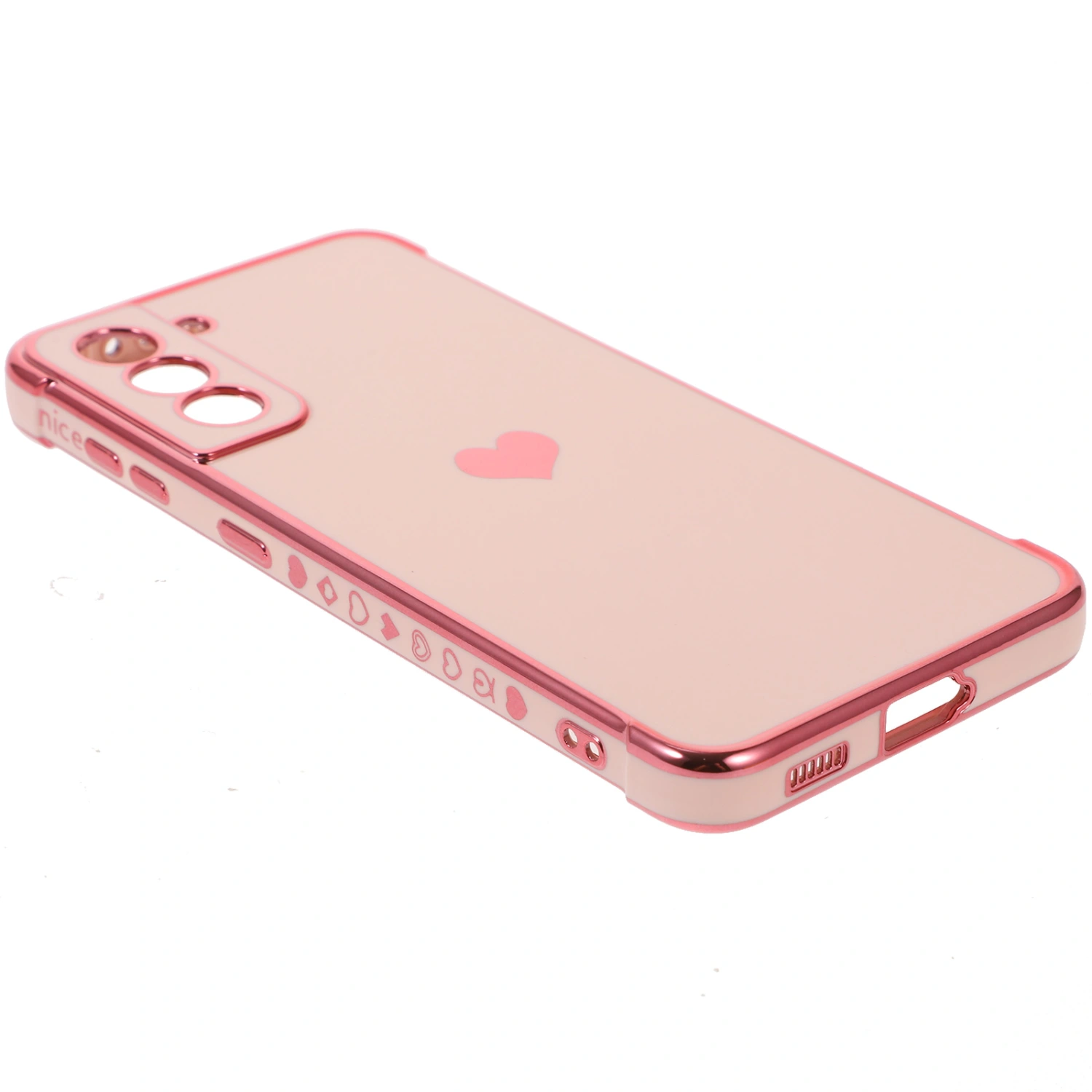 Sturdy Cell Phone Protector Simple Style Decorative Phone Shell For Women Compatible With Galaxy S21