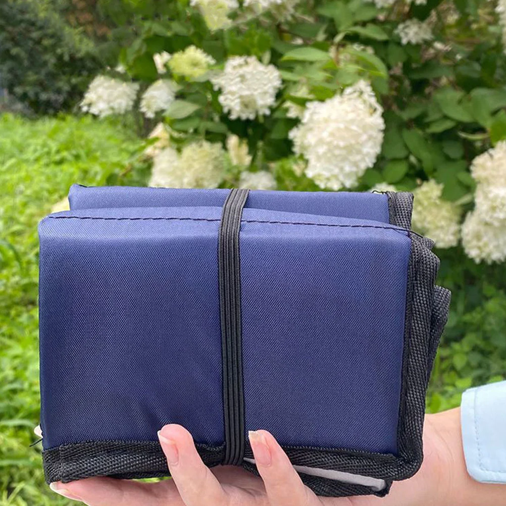 2Pcs Park Seat Pad Outdoor Seat Cushion Sports Hiking Ground Mat Camping Mat for Camping