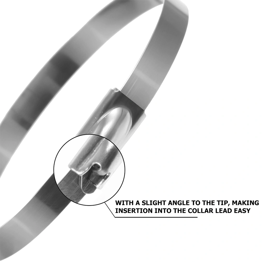 100Pcs Heavy Duty Metal Zip Ties Stainless Steel Zip Ties for Fixing Fences Pipes Cage Cable